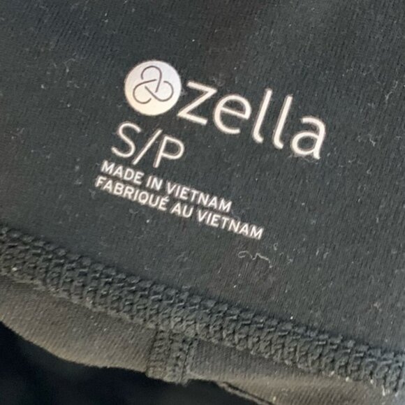 Zella Women's Capri Leggings Cropped Activewear Spandex Black Size Small - Picture 3 of 7